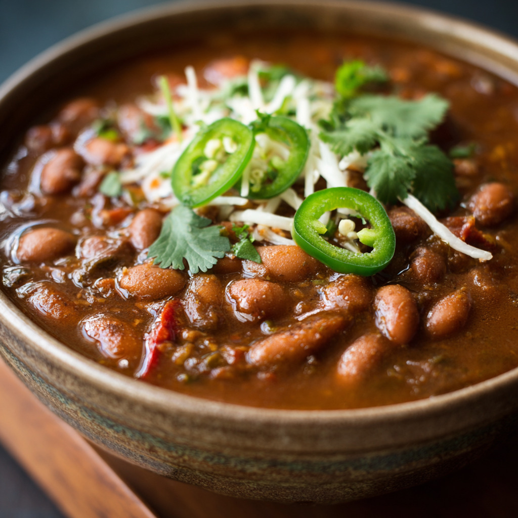 Pinto Bean Chili - Pinto Bean Chili