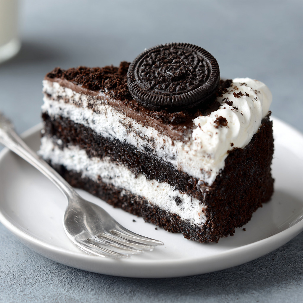 3-Ingredient Oreo Cake - 3 Ingredient Oreo Cake