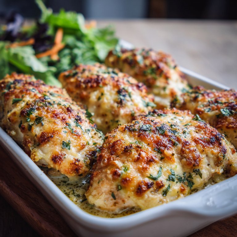 Baked Caesar Chicken