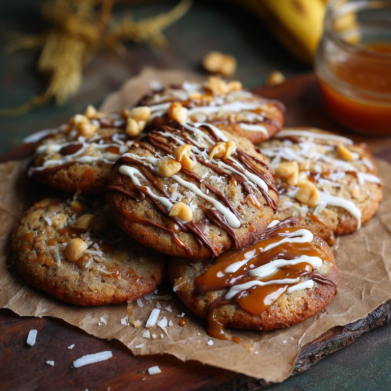 Banoffee Cookies