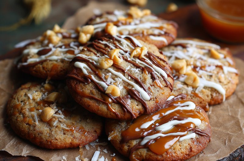 Banoffee Cookies