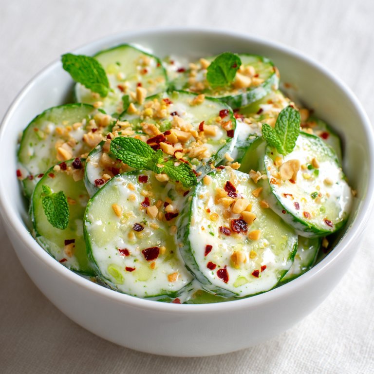 Creamy Cucumber Salad