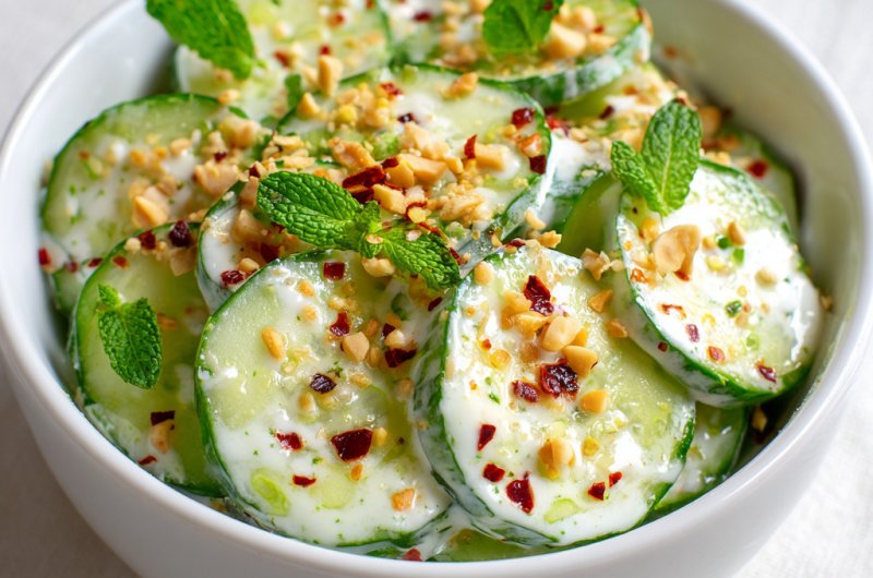 Creamy Cucumber Salad
