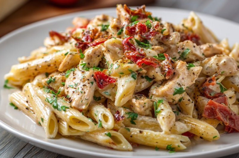 Creamy Italian Chicken Pasta