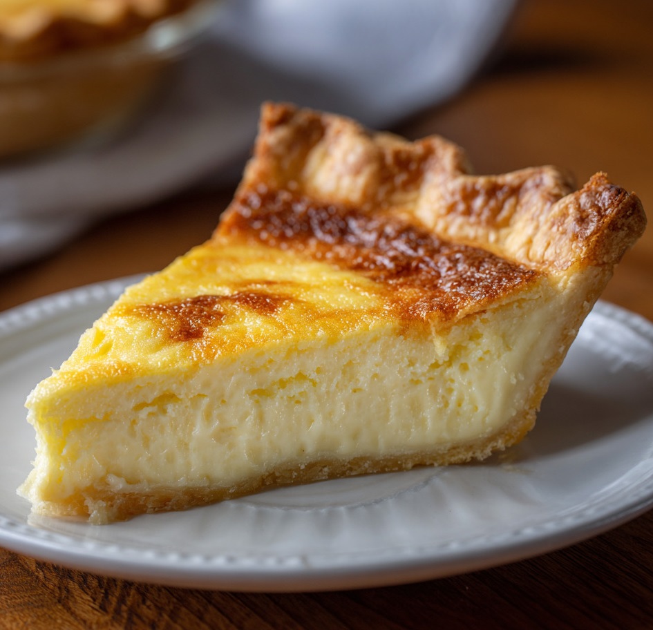 Old-Fashioned Custard Pie - Old Fashioned Custard Pie