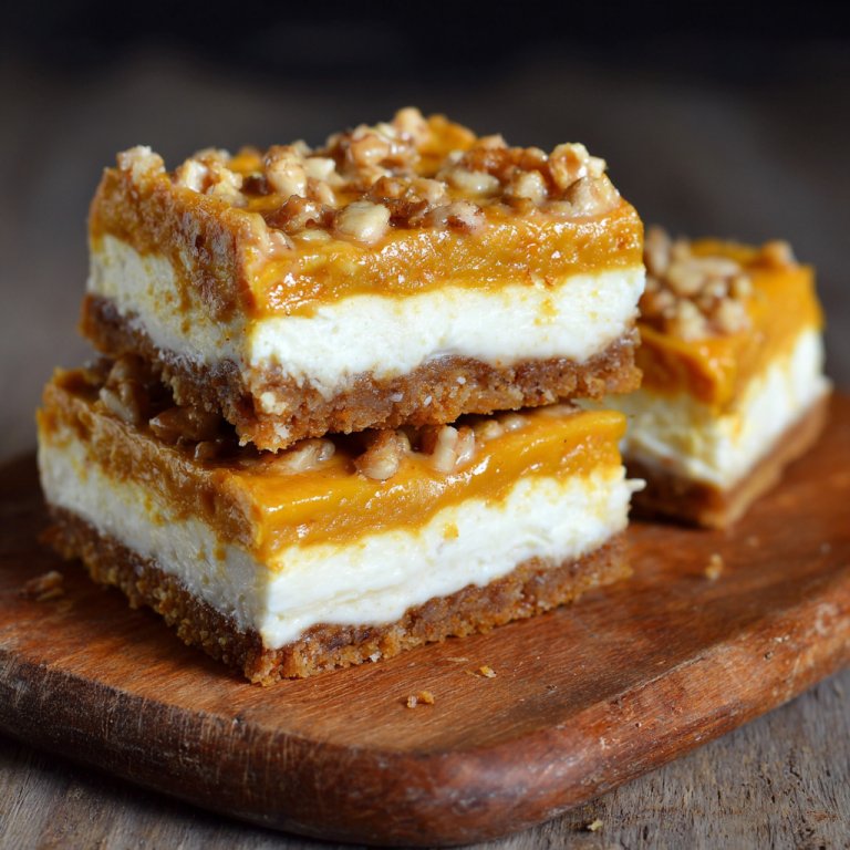 Pumpkin Cream Cheese Bars
