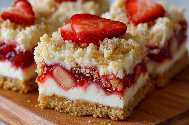 Strawberry Shortcake Bars