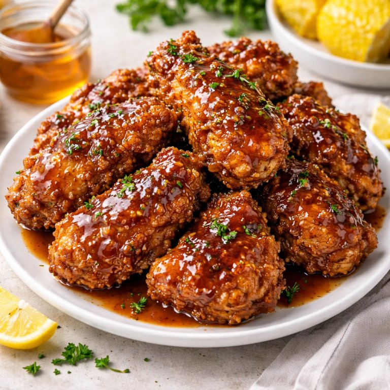 Crispy Honey Butter Fried Chicken