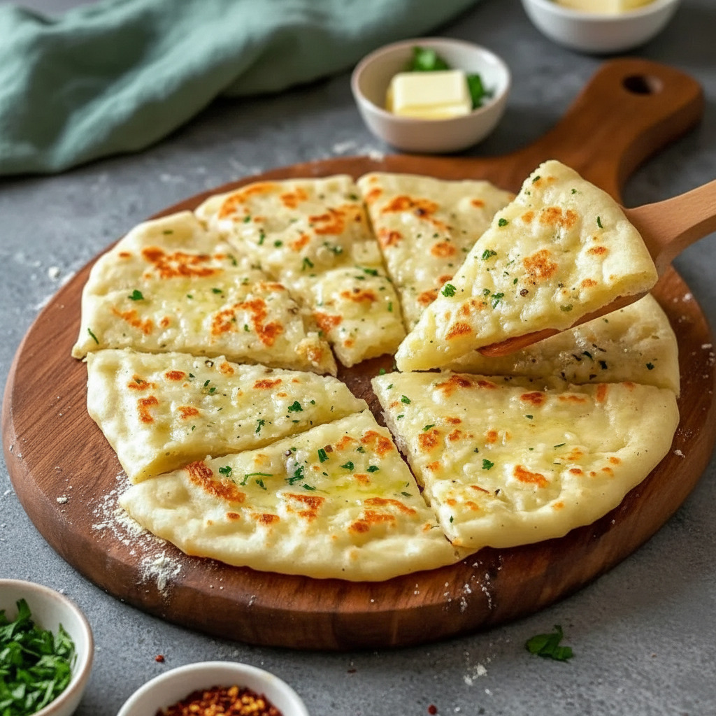 Warm Garlic and Butter Flatbread - PP11 Thumb Warm Garlic And Butter Flatbread