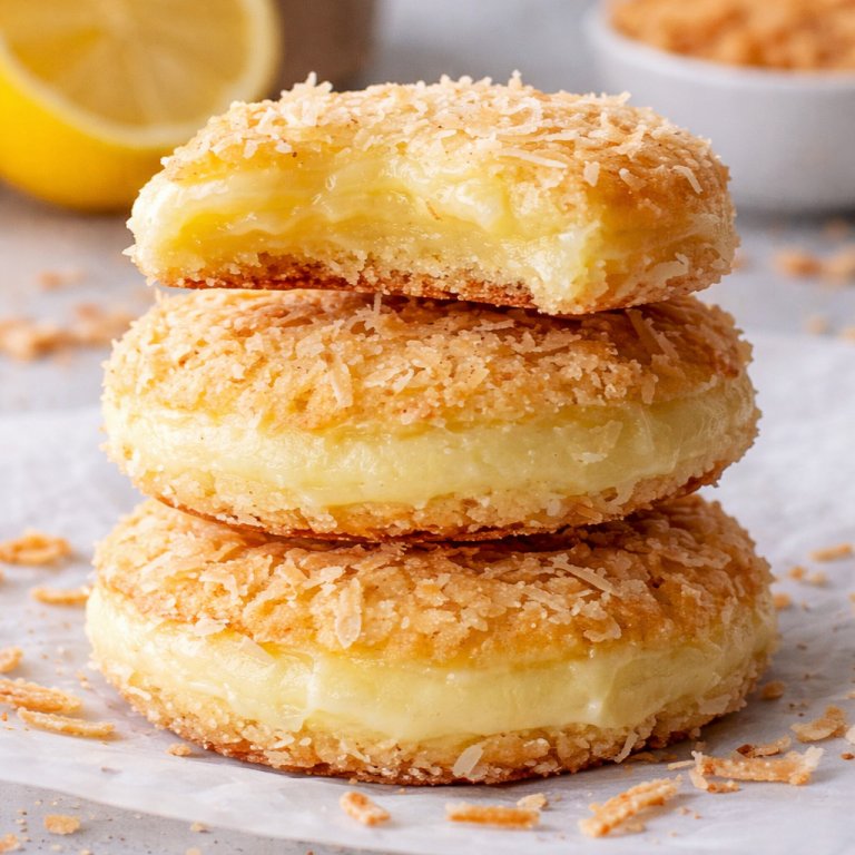 Sunny Lemon Coconut Heaven Cookies