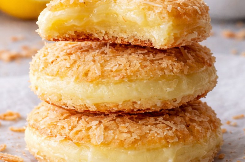 Sunny Lemon Coconut Heaven Cookies