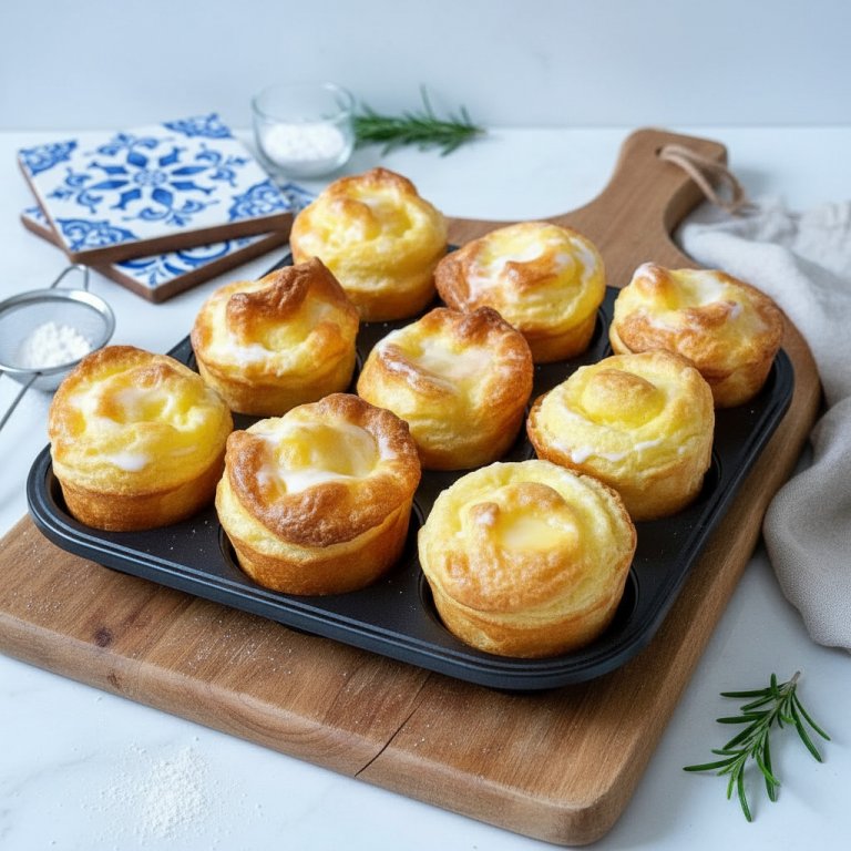 Irresistible Cavacas Portuguese Popovers