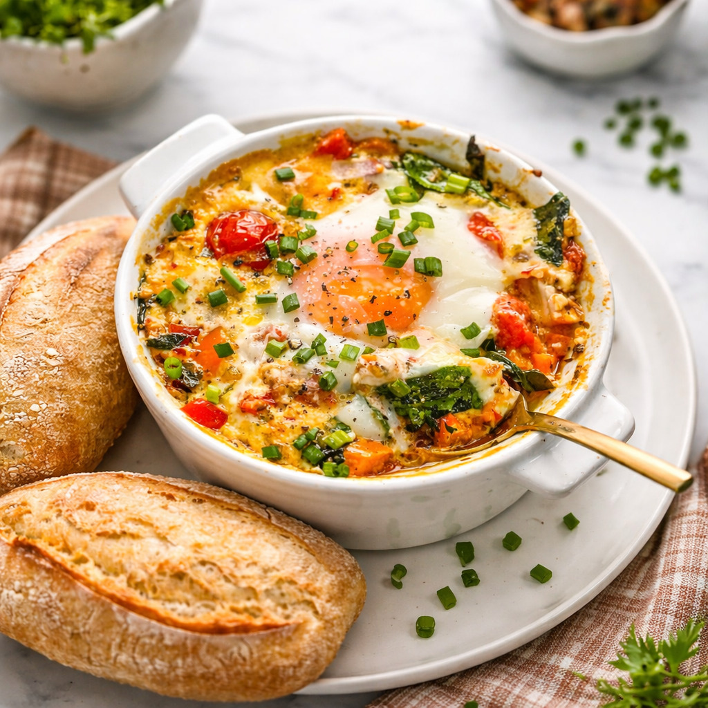 Baked Feta Eggs - PP24 Thumb Baked Feta Eggs